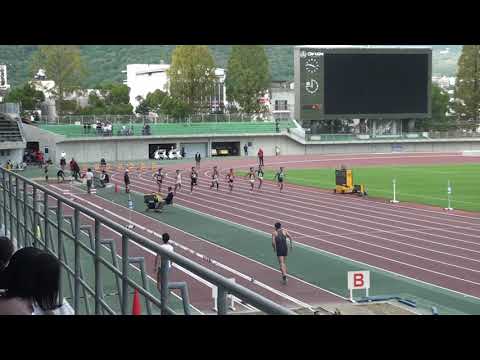 2019.10.26 岡山カーニバル 男子100ｍ 決勝