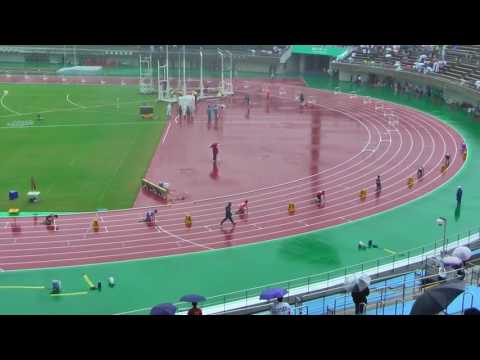 平成29年度 高校総体 埼玉県大会 男子400mH 準決勝2組