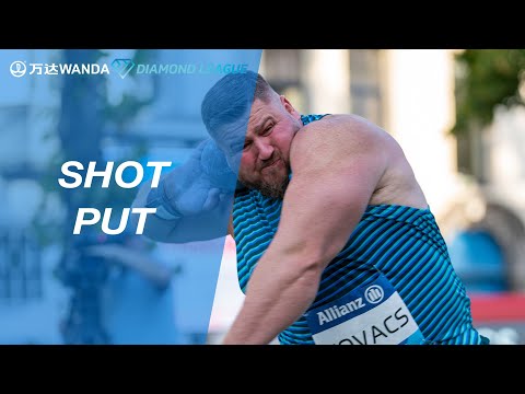 Joe Kovacs sets shot put meeting record in Brussels city centre - Wanda Diamond League 2022