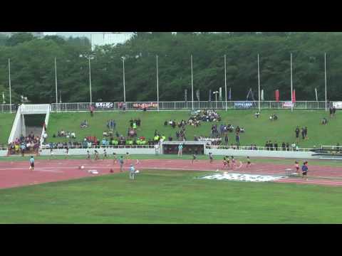 H29　千葉県中学総体　女子4x100mR　予選2組