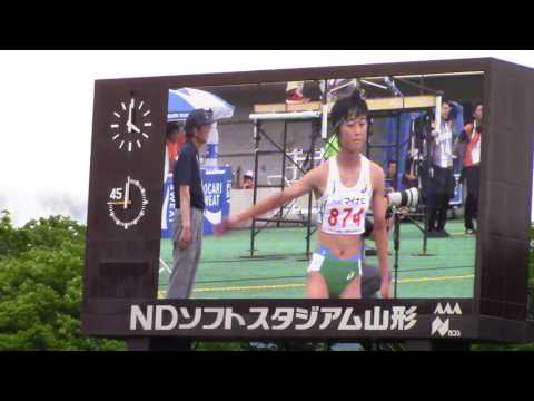 2017 山形インターハイ陸上 女子400m　決勝