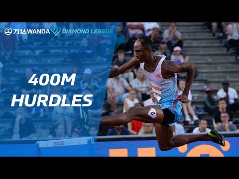 Alison Dos Santos sets new 400m hurdles meeting record in Stockholm - Wanda Diamond League 2022
