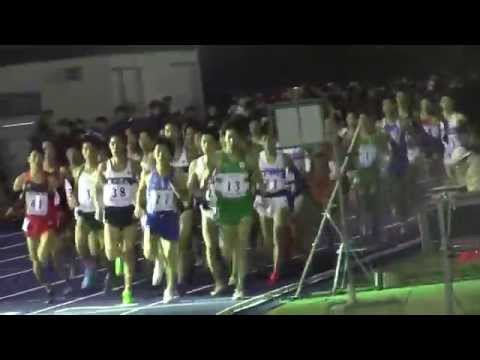 世田谷陸上競技会 (2015.4.4)　男子5000m 9組　田村健人　丸山竜也