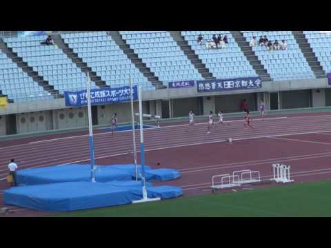 2016関西インカレ男子1部4×100mR予選1組