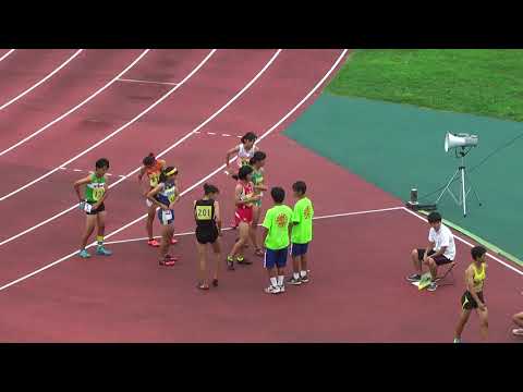 H29　千葉県ｼﾞｭﾆｱｵﾘﾝﾋﾟｯｸ最終選考　A女子100m　決勝
