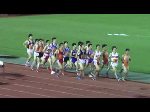 2019西日本学生対校陸上 男子5000m決勝