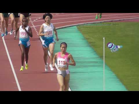 東日本実業団陸上 女子1500ｍタイムレース2組 2019.5.18