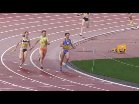 女子１部4x400mR　予選３組　関東インカレ2022