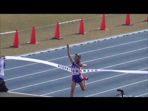 関東中学校駅伝2016 女子ゴール