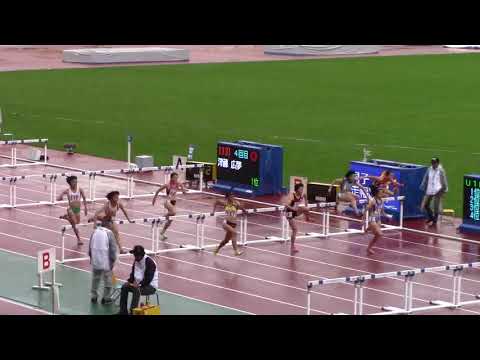 2017 U20陸上 女子100mH 準決勝