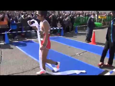 【第99回日本選手権男子20km競歩】髙橋英輝（富士通）フィニッシュシーン