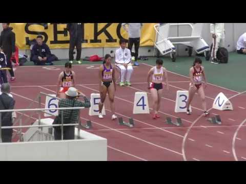 H30　六大学対校　女子100m
