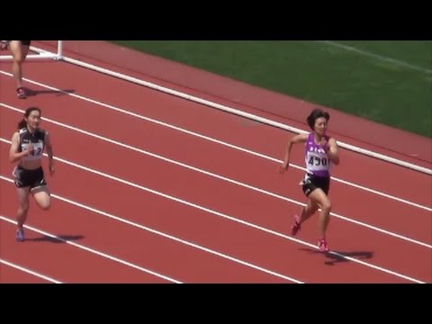 群馬県高校総体陸上2017 女子400mH決勝