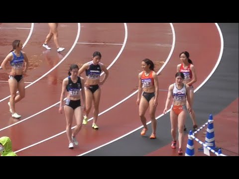 女子100ｍタイムレース 関東学連春季オープン陸上2023