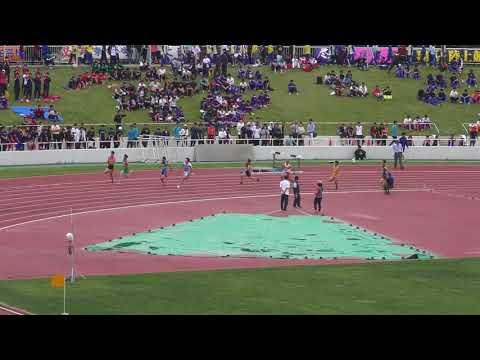 H30　千葉県高校総体　男子200m　予選3組