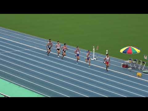 20180915135106県高校新人大会男800ｍ準決勝2組 濱田 兼輔