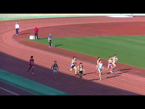 20180317_第3回宮崎県記録会_一般・高校男子100m_4組