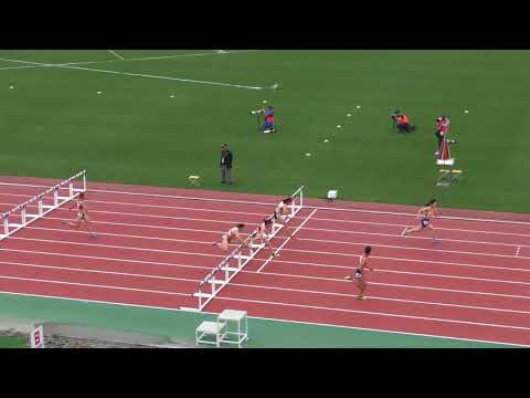 H30　北関東　女子100mH　予選2組