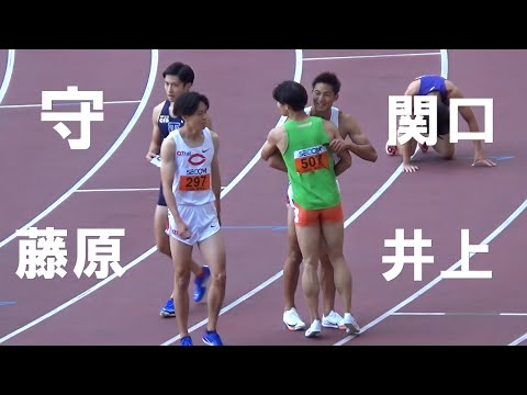 決勝 1部 男子100m 関東インカレ陸上2024