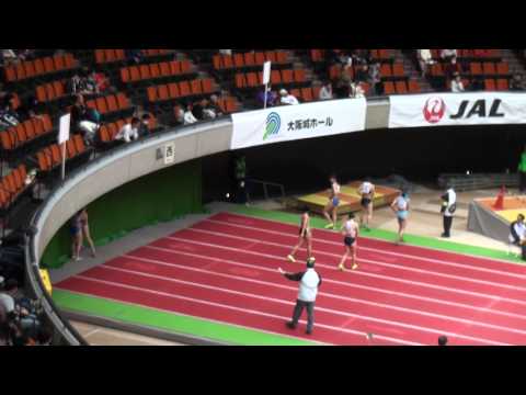 2016年 大阪室内陸上 ジュニア女子60m 予選1組
