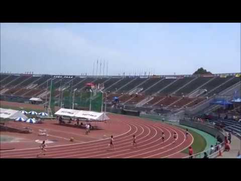 400m女子　予選1組目　～愛媛県高校総体2017・陸上競技～