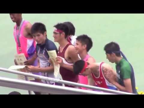 2015関東高校陸上　北関東男子110mH 決勝 + 表彰式