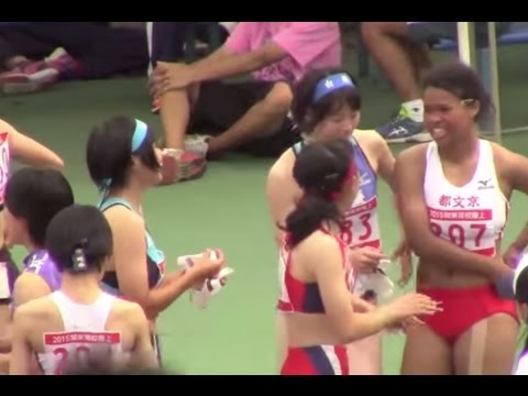 2015関東高校陸上　南関東女子100mH 決勝 + 表彰式