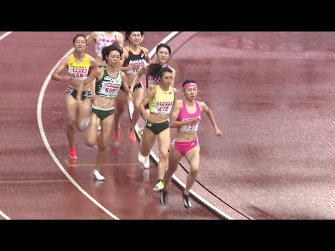 【第108回日本選手権】女子 800ｍ 決勝