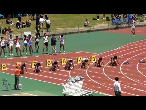 20180429 大阪陸上競技カーニバル　一般男子　100m　予選　5組