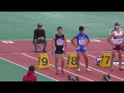 H30　北関東　男子100m　準決勝1組