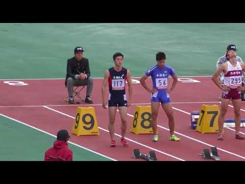H30　北関東　男子100m　準決勝1組