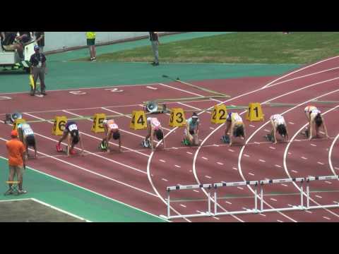 H29　北関東　女子100mH　準決勝2組