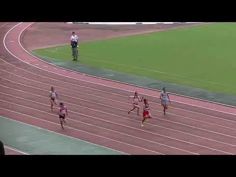 20200809山口県選手権 女子4x100mリレー決勝最終組