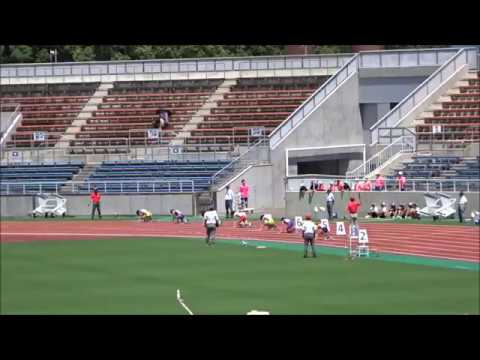 愛媛県高校陸上新人大会2017中予地区予選・女子200m準決勝2組3着＋2