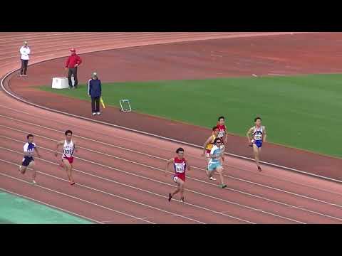 20180317_第3回宮崎県記録会_一般・高校男子100m_11組