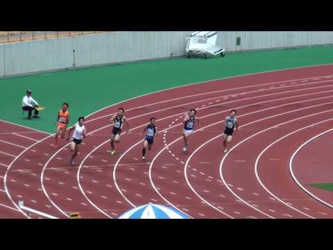 2017年 愛知県陸上選手権 男子200m予選1組