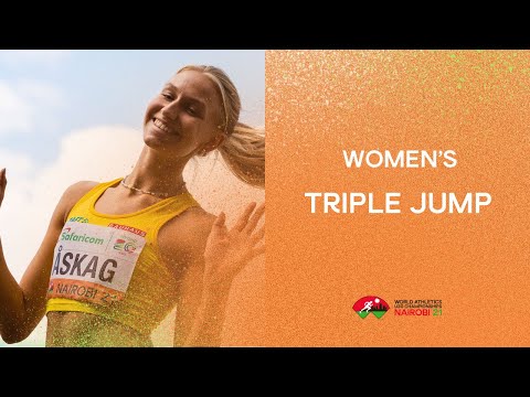 Women&#039;s Triple Jump Final | World Athletics U20 Championships