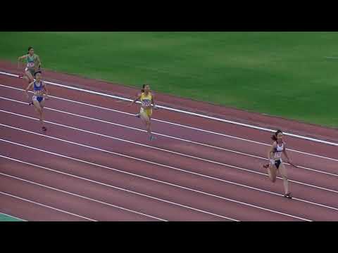 20181027北九州陸上カーニバル 一般高校女子4x100mリレー