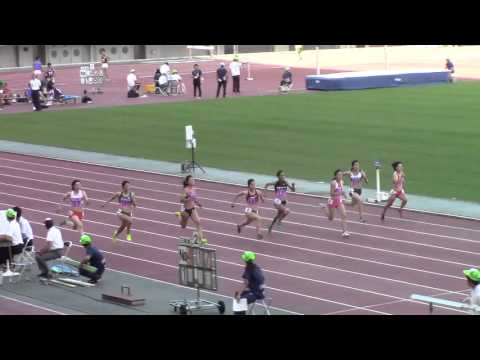 2015 日本インカレ陸上 女子100m 準決勝1