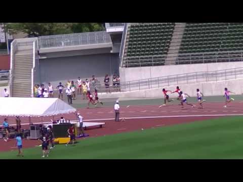 2016中国五県 男子4×100mR予選2組