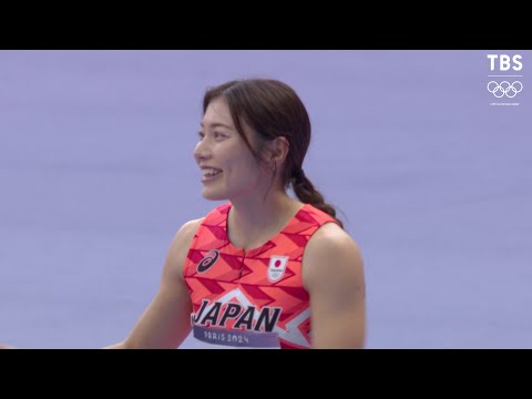 【日本記録保持者・福部真子】五輪日本人最高12秒85！組4着も準決勝進出「女子100mH 予選」【パリオリンピック】8月7日(水)よる7時スケートボード 男子パーク 予選・決勝 ほか