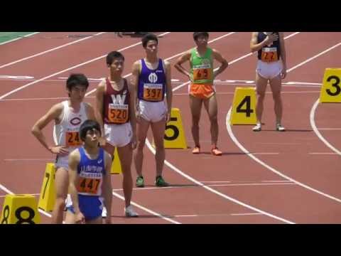 【頑張れ中大】関東ｲﾝｶﾚ男子800ｍ予選5組　ふじぱん（藤井啓輔）登場！　2016.5.21