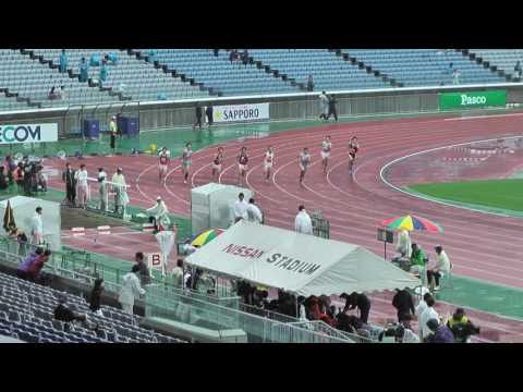 H29　関カレ　男子1部400m　準決勝2組