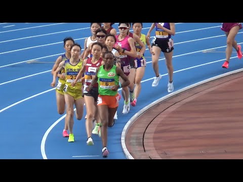 決勝 女子5000m 日本学生個人陸上2024