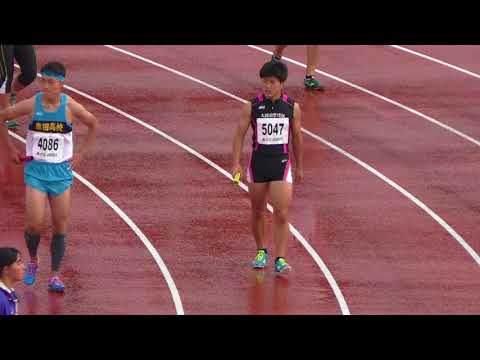2017 東北高校新人陸上 男子 4×100mR 決勝