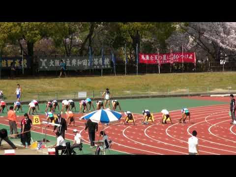 20180401　第3･4地区　第1回記録会　男子　100m　TR　21組