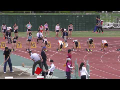 20170422群馬リレーカーニバル女子100m7組