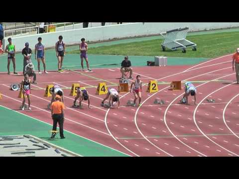 H29　千葉県高校総体　男子100m　予選6組