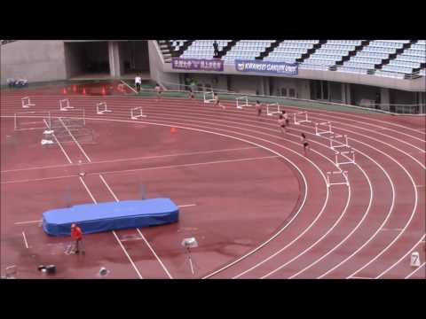 第94回関西学生陸上競技対校選手権大会　女子400ｍH決勝