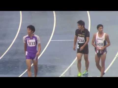 黒木心貴10.58(-0.5)優勝 / 2016東京都高校新人陸上 男子100m 決勝